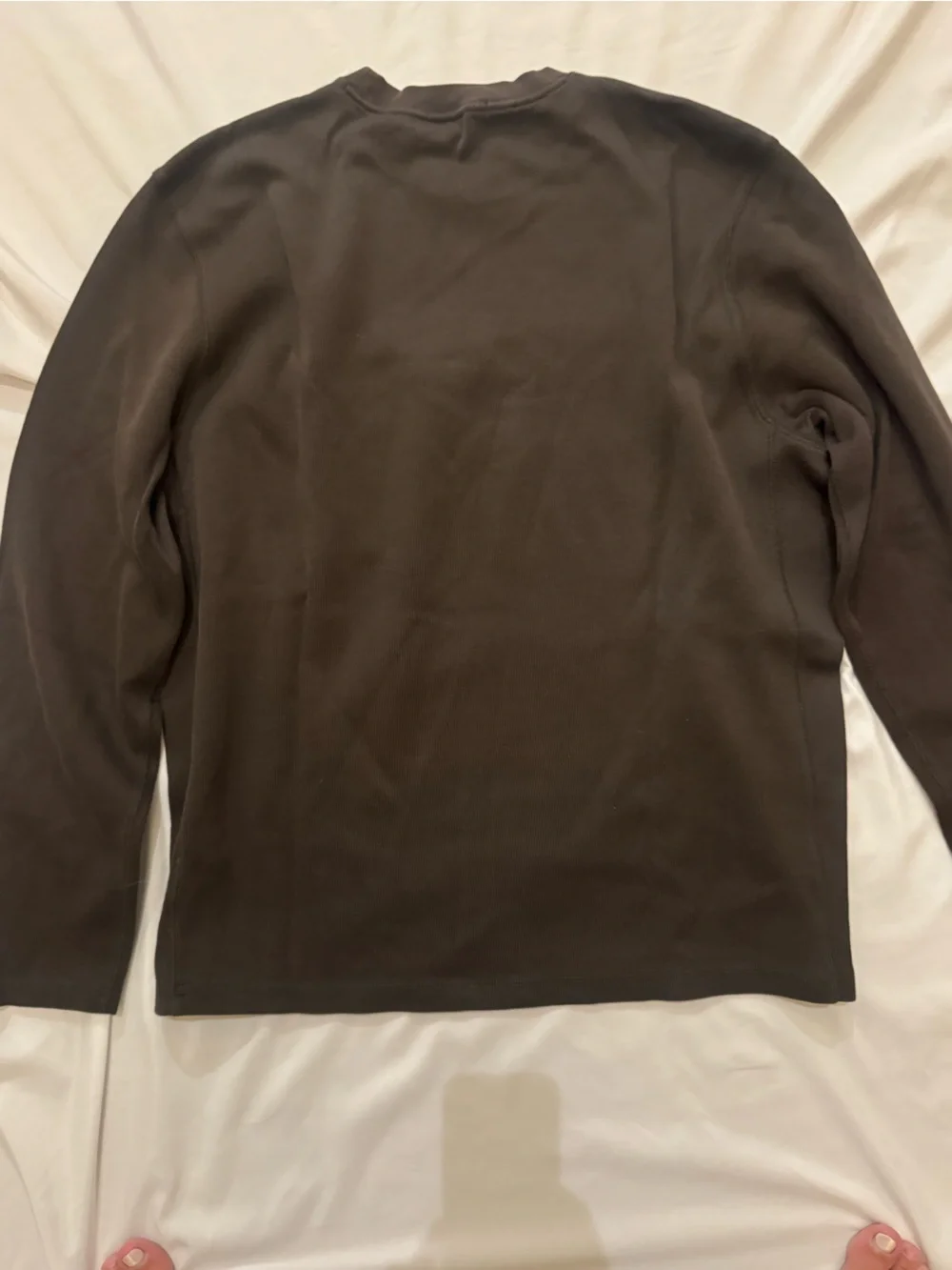 Banana Republic Men's Crewneck Sweatshirt - Charcoal